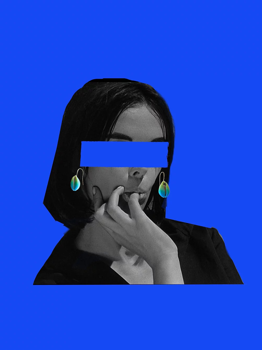 Cachaça Earrings Blue